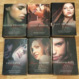6 Vampire Academy novels by Richelle Mead-Blood Promise, Shadow Kiss
